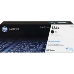 HP 134X High-Yield Black Toner Cartridge, W1340X