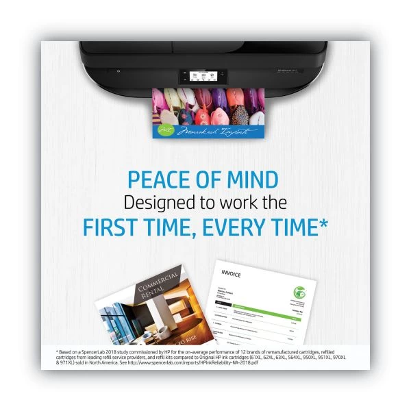 HP 60, (N9H63FN) 2-Pack Black/Tri-Color Original Ink Cartridges 5 HP 60, (N9H63FN) 2-Pack Black/Tri-Color Original Ink Cartridges - Image 3