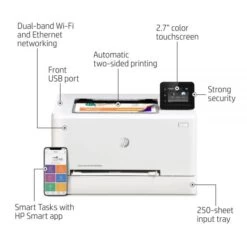 HP LaserJet Pro M255dw Wireless Laser Color Printer -HP Treasure Shop 0d1f7d2e34d69075a5f084433604560dc9