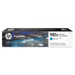 HP 981X, (L0R09A) High-Yield Cyan Original PageWide Cartridge