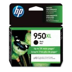 HP 950XL, (CN045AN) High-Yield Black Original Ink Cartridge