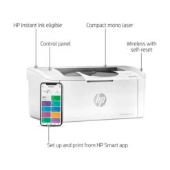 HP LaserJet M110w Wireless Laser Monochrome Printer (7MD66F) -HP Treasure Shop 1681caba21462dbb19e3bdc38bcbad6248