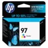 HP 97, (C9363WN) Tri-color Original Ink Cartridge -HP Treasure Shop 17a32367046125301a8707745d3129fd44