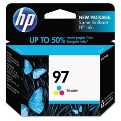 HP 97, (C9363WN) Tri-color Original Ink Cartridge