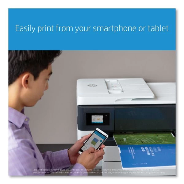 HP OfficeJet Pro 7740 All-in-One Printer, Copy/Fax/Print/Scan 4 HP OfficeJet Pro 7740 All-in-One Printer, Copy/Fax/Print/Scan - Image 2