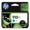 HP 910XL, (3YL62AN) High-Yield Cyan Original Ink Cartridge -HP Treasure Shop 2406cb075f6f4371194209ed6c73aee0b5