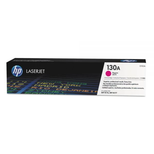 HP 130A, (CF353A) Magenta Original LaserJet Toner Cartridge 3 HP 130A, (CF353A) Magenta Original LaserJet Toner Cartridge