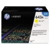 HP 643A, (Q5952A) Yellow Original LaserJet Toner Cartridge -HP Treasure Shop 2858f57a4119b94ef5f757113d0aa1d8dd