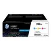 HP 202A, (CF500A-M) 3-Pack Cyan/Magenta/Yellow Original LaserJet Toner Cartridges 1 HP 202A, (CF500A-M) 3-Pack Cyan/Magenta/Yellow Original LaserJet Toner Cartridges -HP Treasure Shop 2b87259a3a7d3bf1dcfef995774d49cc8c