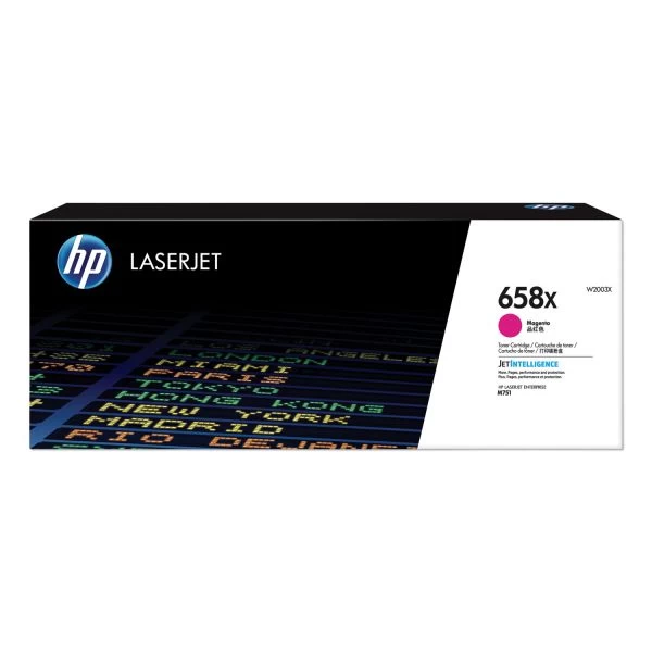 HP 658X, (W2003X) High-Yield Magenta Original LaserJet Toner Cartridge 3 HP 658X, (W2003X) High-Yield Magenta Original LaserJet Toner Cartridge