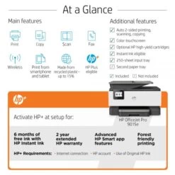 HP OfficeJet Pro 9015e Wireless All-in-One Color Printer With HP+ (1G5L3A) 33 HP OfficeJet Pro 9015e Wireless All-in-One Color Printer With HP+ (1G5L3A) -HP Treasure Shop 31bb58fd28bbb66c75938021a3b172dbc2