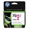 HP 712, (3ED78A) 3-Pack Magenta Original Ink Cartridges 1 HP 712, (3ED78A) 3-Pack Magenta Original Ink Cartridges -HP Treasure Shop 3b2d5184d7a95fe3366d30ecfc129bf564