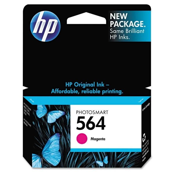 HP 564, (CB319WN) Magenta Original Ink Cartridge 3 HP 564, (CB319WN) Magenta Original Ink Cartridge
