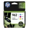 HP 962, (3YP00AN) 3-Pack Cyan/Magenta/Yellow Original Ink Cartridges -HP Treasure Shop 3cf74387980c6432c03b27426d01e3c9f6