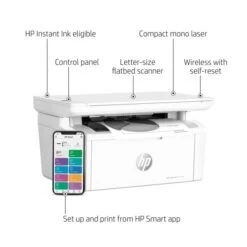 HP LaserJet MFP M140w Wireless Laser All-In-One Monochrome Printer (7MD72F) -HP Treasure Shop 3fa630ace44c4d097c1b095d3b78828039