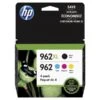 HP 962XL/962 High-Yield Black And Cyan, Magenta, Yellow Ink Cartridges, Pack Of 4, 3JB34AN -HP Treasure Shop 4391df828b90e7449734ecd76b440c988c