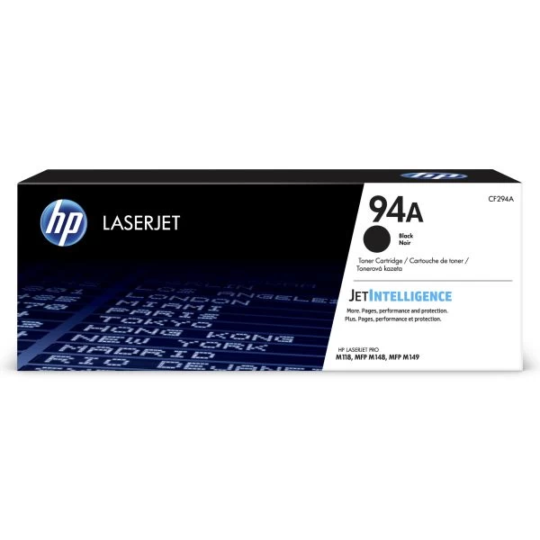 HP 94A, (CF294A) Black Original LaserJet Toner Cartridge 3 HP 94A, (CF294A) Black Original LaserJet Toner Cartridge