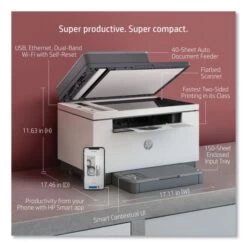 HP LaserJet MFP M234sdw Wireless Multifunction Laser Printer, Copy/Print/Scan -HP Treasure Shop 5050a34eb8b04c281f758570dfccc13858