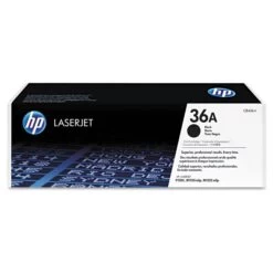 HP 36A, (CB436A) Black Original LaserJet Toner Cartridge