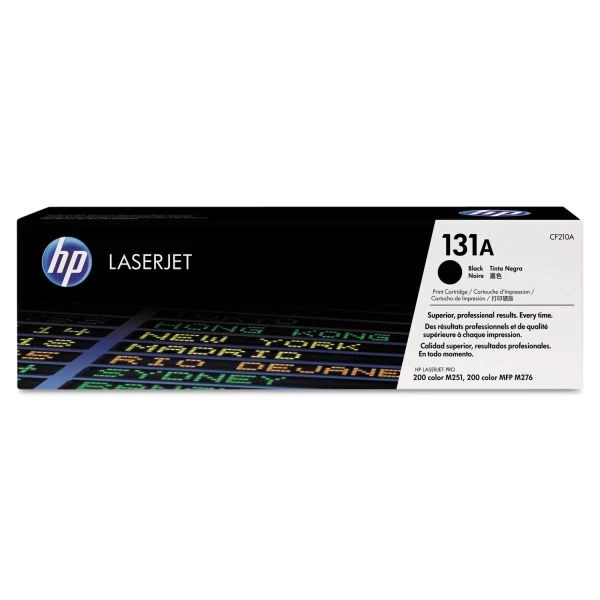HP 131A, (CF210A) Black Original LaserJet Toner Cartridge 3 HP 131A, (CF210A) Black Original LaserJet Toner Cartridge