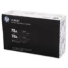 HP 78A, (CE278D) 2-Pack Black Original LaserJet Toner Cartridges -HP Treasure Shop 60e83592b49043585f980b23acd9896db4