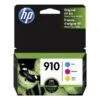 HP 910 Cyan, Magenta, Yellow Ink Cartridges, Pack Of 3, 3YN97AN -HP Treasure Shop 66c8bce7e9e08c9099f76329d1266f2685