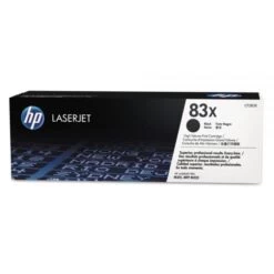 HP 83X, (CF283X) High-Yield Black Original LaserJet Toner Cartridge