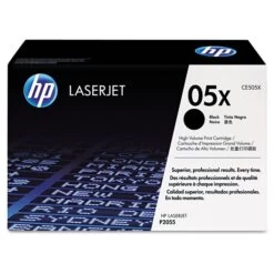 HP 05X, (CE505X) High-Yield Black Original LaserJet Toner Cartridge