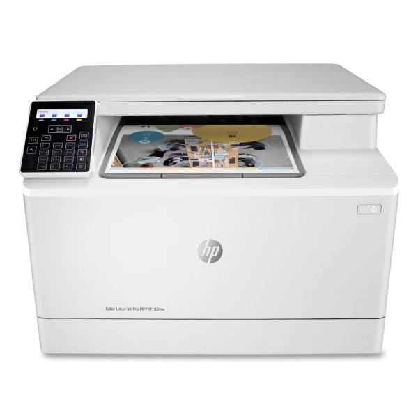 HP Color LaserJet Pro MFP M182nw Wireless Multifunction Laser Printer, Copy/Print/Scan