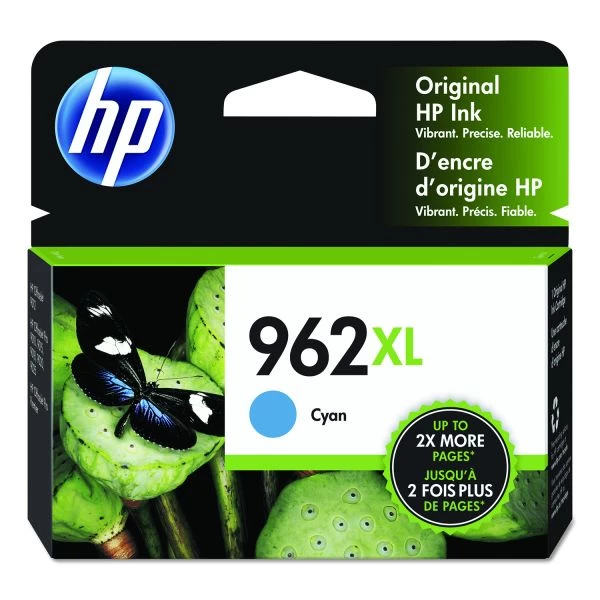 HP 962XL, (3JA00AN) High-Yield Cyan Original Ink Cartridge 3 HP 962XL, (3JA00AN) High-Yield Cyan Original Ink Cartridge