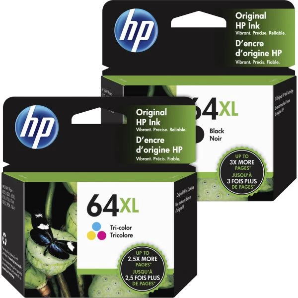 HP 64XL, (N9J91AN) High-Yield Tri-Color Original Ink Cartridge 10 HP 64XL, (N9J91AN) High-Yield Tri-Color Original Ink Cartridge - Image 8