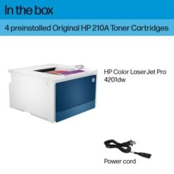HP LaserJet Pro 4201dw Wireless Color Printer -HP Treasure Shop 7589690eae8688693e81fa3a10b2fdb39d