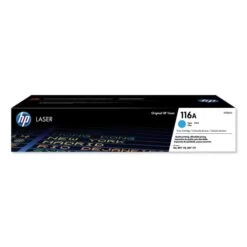 HP 116A (W2061A) Original Laser Toner Cartridge - Cyan - 1 Each