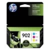 HP 902 (T0A38AN) Cyan, Magenta, Yellow Original Ink Cartridge, 3/Pk