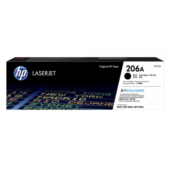 HP 206A Black Toner Cartridge, W2110A 3 HP 206A Black Toner Cartridge, W2110A