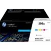 HP 508A Original Laser Toner Cartridge - Cyan, Magenta, Yellow - 3 / Pack -HP Treasure Shop 860cd5e8ec9b55f986ccb288f083876d04