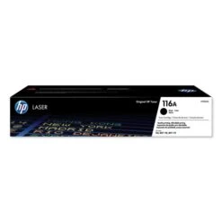 HP 116A (W2060A) Original Laser Toner Cartridge - Black - 1 Each