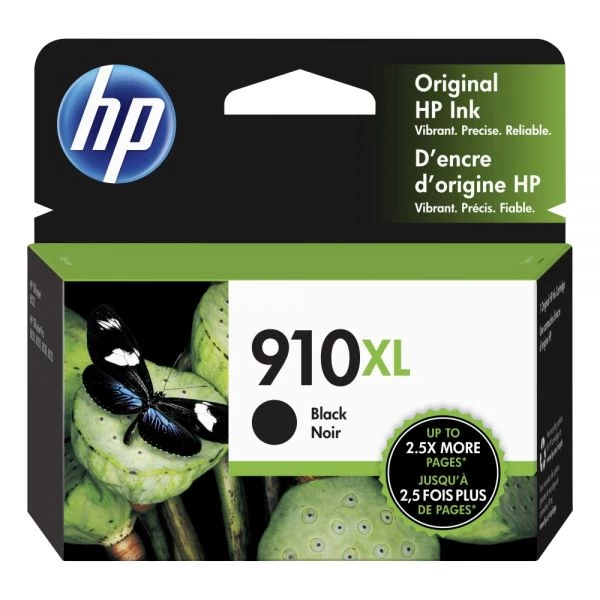 HP 910XL High-Yield Black Ink Cartridge, 3YL65AN 3 HP 910XL High-Yield Black Ink Cartridge, 3YL65AN