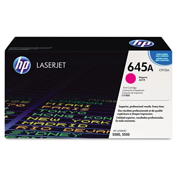 HP 645A, (C9733A) Magenta Original LaserJet Toner Cartridge 3 HP 645A, (C9733A) Magenta Original LaserJet Toner Cartridge