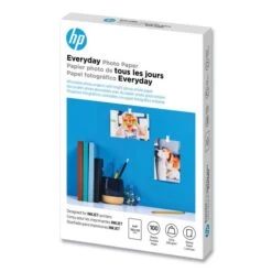 HP Everyday Glossy Photo Paper, 8 Mil, 4 X 6, Glossy White, 100/Pack -HP Treasure Shop 900f37924ec6aeb2c5cdb710c1d06329d7