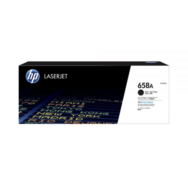 HP 658A Black Toner Cartridge, W2000A 3 HP 658A Black Toner Cartridge, W2000A