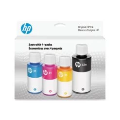 HP 31/HP 32XL (7E6X7AN) Black/Cyan/Magenta/Yellow Original Ink Cartridge