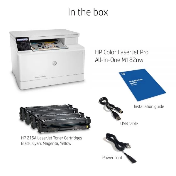HP LaserJet Pro M182nw Wireless Laser All-In-One Color Printer 20 HP LaserJet Pro M182nw Wireless Laser All-In-One Color Printer - Image 18