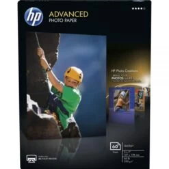 HP Advanced Photo Paper, 10.5 Mil, 5 X 7, Glossy White, 60/Pack 9 HP Advanced Photo Paper, 10.5 Mil, 5 X 7, Glossy White, 60/Pack -HP Treasure Shop a9e5472940d080c48fc74a62ad1e7f8743