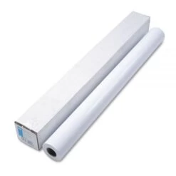 HP DesignJet Large Format Paper For Inkjet Prints, 7 Mil, 42" X 100 Ft, Gloss White