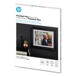 HP Premium Plus Photo Paper, 11.5 Mil, 8.5 X 11, Soft-Gloss White, 50/Pack 13 HP Premium Plus Photo Paper, 11.5 Mil, 8.5 X 11, Soft-Gloss White, 50/Pack -HP Treasure Shop ae562df86e29ae500fbb34054d865089dd