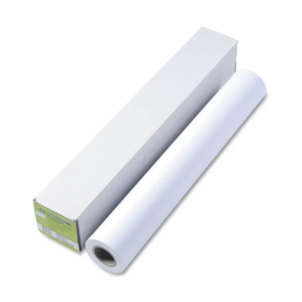 HP DesignJet Inkjet Large Format Paper, 6.1 Mil, 24" X 100 Ft, Coated White 3 HP DesignJet Inkjet Large Format Paper, 6.1 Mil, 24" X 100 Ft, Coated White