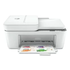 HP DeskJet 4155e Wireless All-in-One Inkjet Printer, Copy/Print/Scan