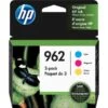 HP 962 Cyan, Magenta, Yellow Ink Cartridges, Pack Of 3, 3YP00AN -HP Treasure Shop b5ec9c3c961f2428375152b94e36ba951d