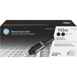 HP 143AD Neverstop Black Toner Reload Kit, Pack Of 2, W1143AD -HP Treasure Shop bcb8d83669282ef22fb2c6b0e6bc35a3e4